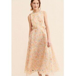 NWOT Selkie size XS Floral Midi Dress
